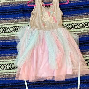 Girl size 5t Unicorn dress